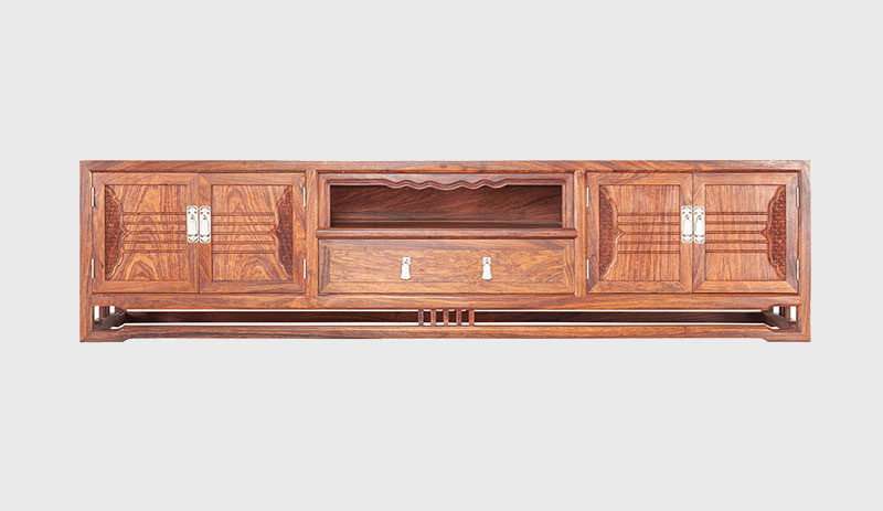 徐州刺猬紫檀电视柜低柜现代中式全实木电视柜客厅高低柜
